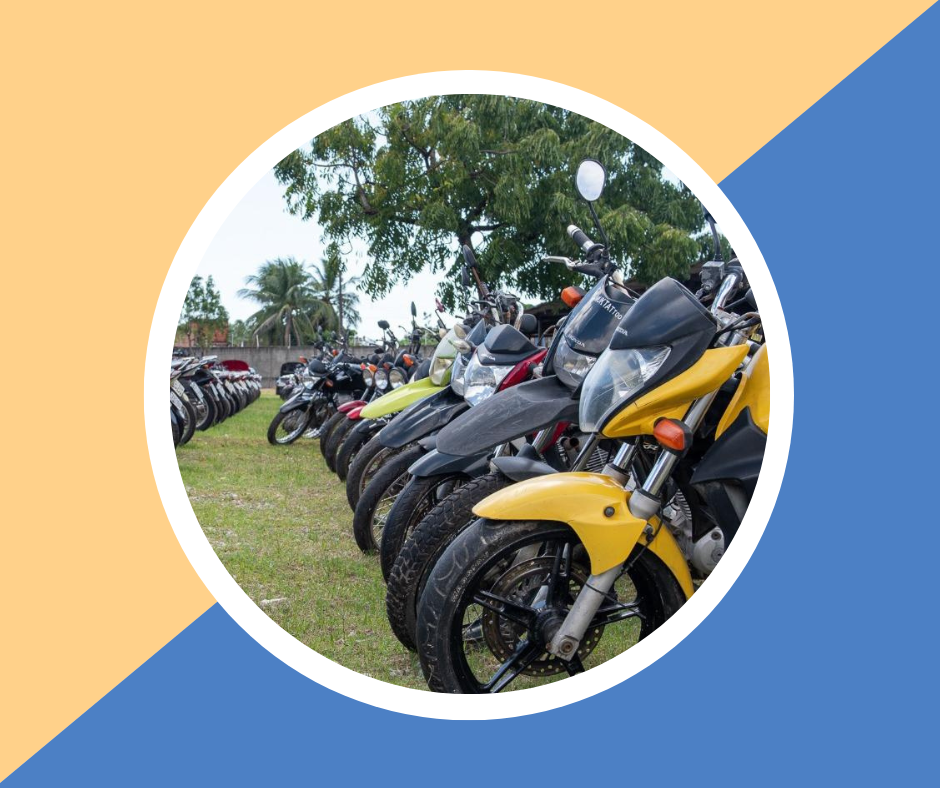 Leilões de motos no brasil